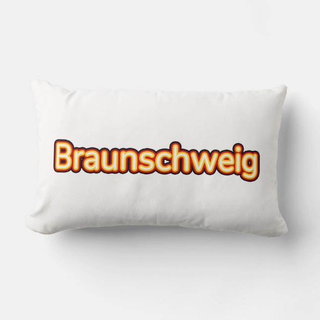 Cojín Lumbar Brunswick Alemania Germany (Anverso)