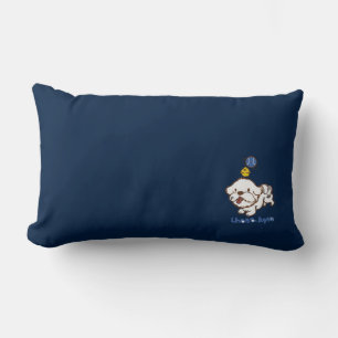 Cojín Lumbar Bubu de ápso de Lhasa y guagua de pollo pequeño