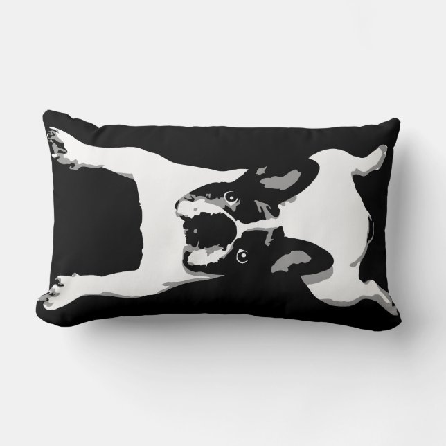 Cojín Lumbar Bulldog francés (Anverso)