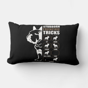 Cojín Lumbar Bulldog francés   Regalo de trucos frenéticos