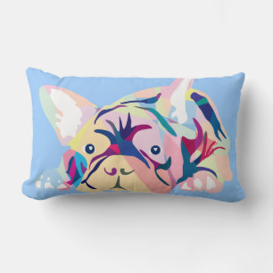 Cojín Lumbar Bulldoggen Pastell Kissen