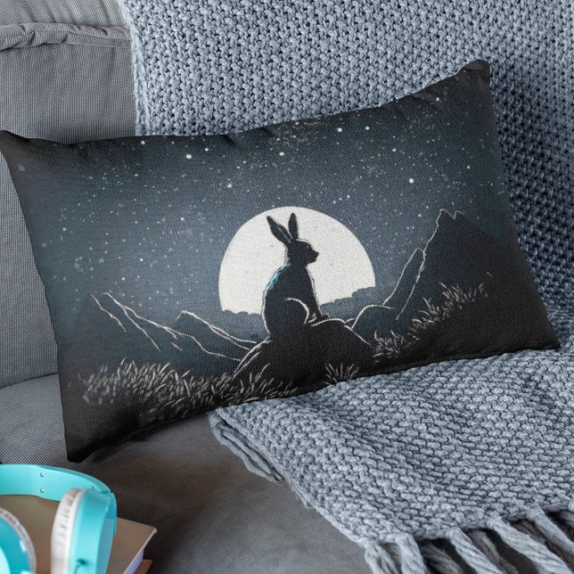 Cojín Lumbar Bunny Watts The Night Sky (Subido por el creador)