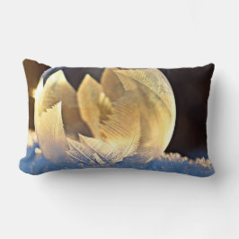 Cojín Lumbar Burbuja de jabón en nieve