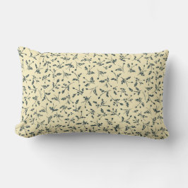Cojín Lumbar Butter Yellow Modern Farmhouse Daisy Buds Pattern