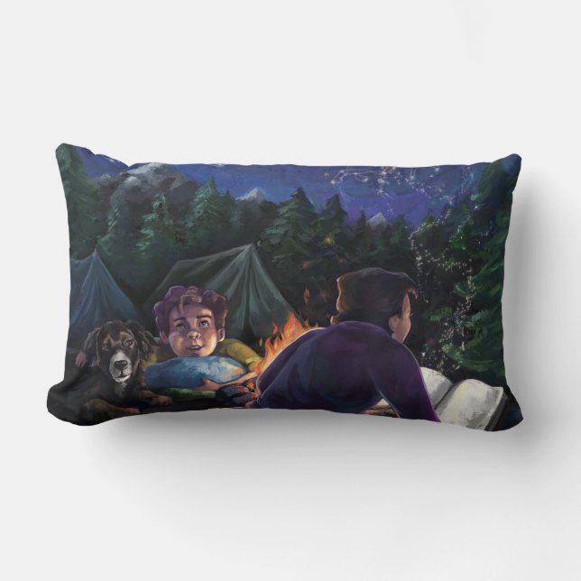 Cojín Lumbar Caballeros de Verano (Anverso)