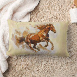Cojín Lumbar Caballo corriendo