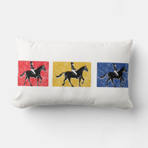 Cojín Lumbar Caballo en inglés