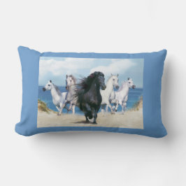 Cojín Lumbar caballos