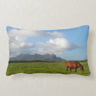 Cojín Lumbar Caballos de Kapaa - Kauai Hawaii