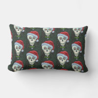 CABEZA MUERTA SANTA SKULL, NAVIDADES SKELETON HUMO