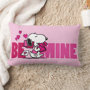 Cojín Lumbar Cacahuetes   EL DÍA DE SAN VALENTÍN   Snoopy Be Mi