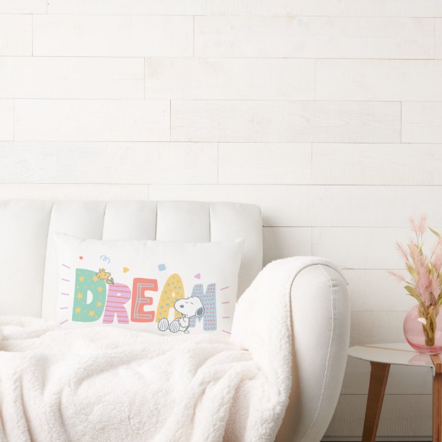 Cojín Lumbar Cacahuetes | Sueño Snoopy & Woodstock (Sofá)