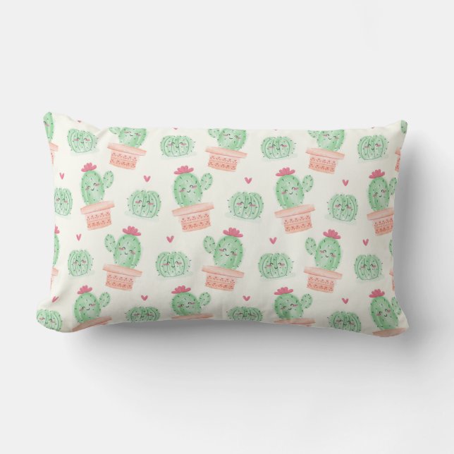 Cojín Lumbar Cactus Lumbar Pillow (Anverso)