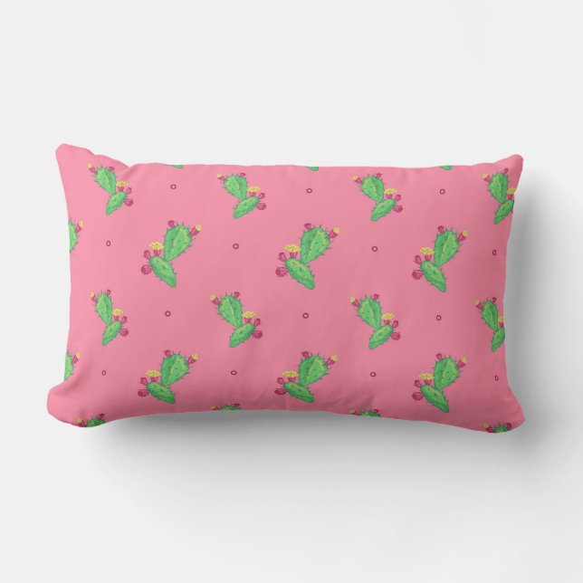 Cojín Lumbar Cactus Lumbar Pillow (Anverso)