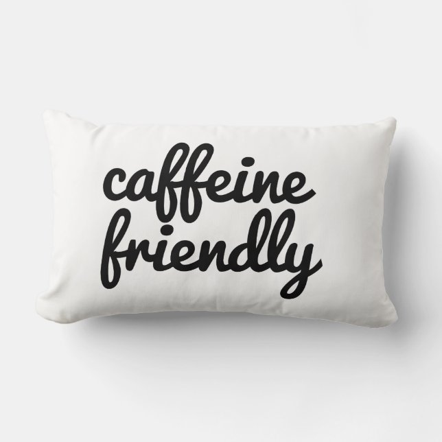 Cojín Lumbar Cafeína Friendly Pillow (Anverso)