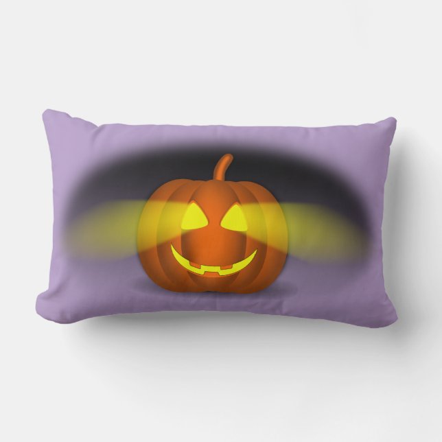 Cojín Lumbar Calabaza brillante - (Anverso)
