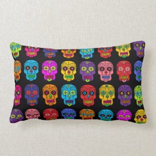 Cojín Lumbar Calavera de azúcar