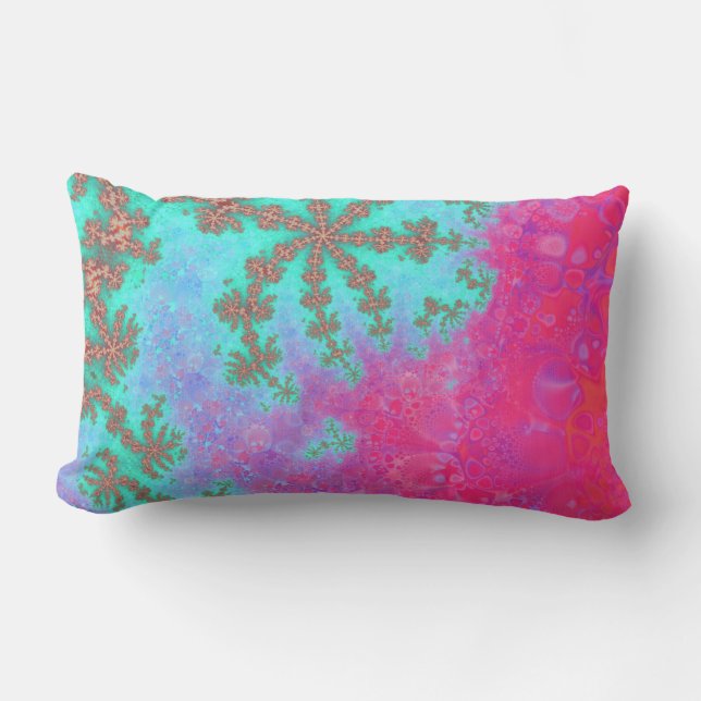 Cojín Lumbar Calderia Falls Fractal (Anverso)