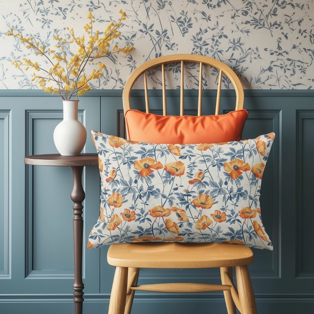 Cojín Lumbar California Poppies (Subido por el creador)