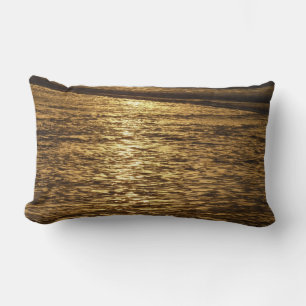 Cojín Lumbar California Sunset Waves Ocean Seascape