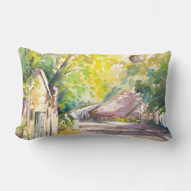 Cojín Lumbar Calle (Anverso)