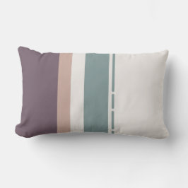 Cojín Lumbar Calm Neutral Stripes – Soft Modern Palette