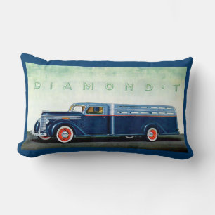 Cojín Lumbar Camión azul Diamond T 1937