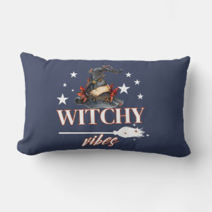 Cojín Lumbar Camiseta Halloween Tee de Witchy October Vibes