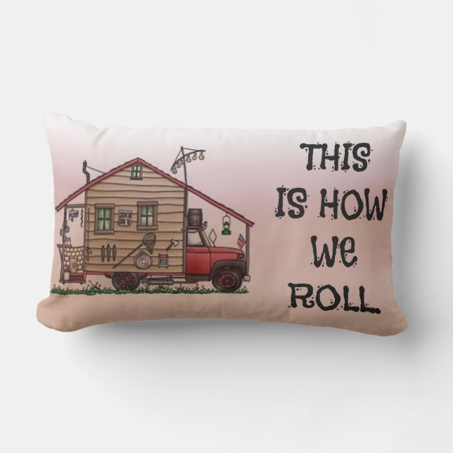 Cojín Lumbar Campista o amortiguador de Motorhome (Anverso)