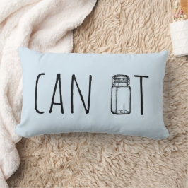 Cojín Lumbar Can It Vintage Glass Jar Canning Season