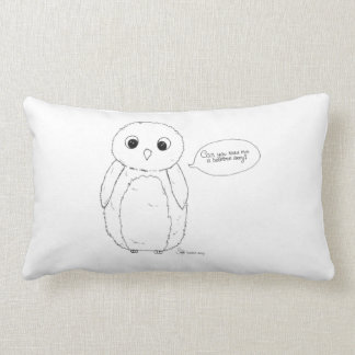 Cojín Lumbar Can you read me a bedtime story? owl kudde.