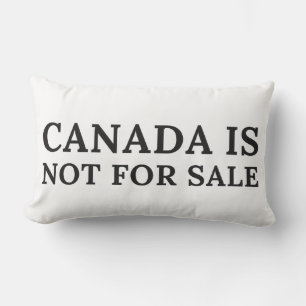 Cojín Lumbar Canadá No Está En Venta - Mensaje Político