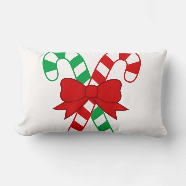 Cojín Lumbar Candy Cane Pillow (Anverso)