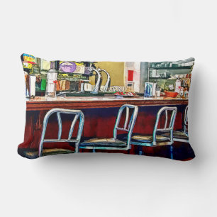 Cojín Lumbar Candy Store con Fuente De Soda