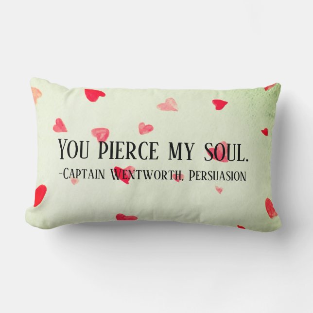 Cojín Lumbar Capitán Wentworth Pillow (Anverso)