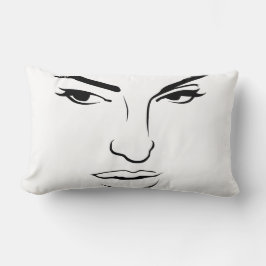 Cojín Lumbar Cara de mujer