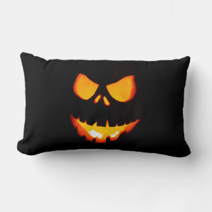 Cojín Lumbar Cara divertida y genial de Halloween aterradora