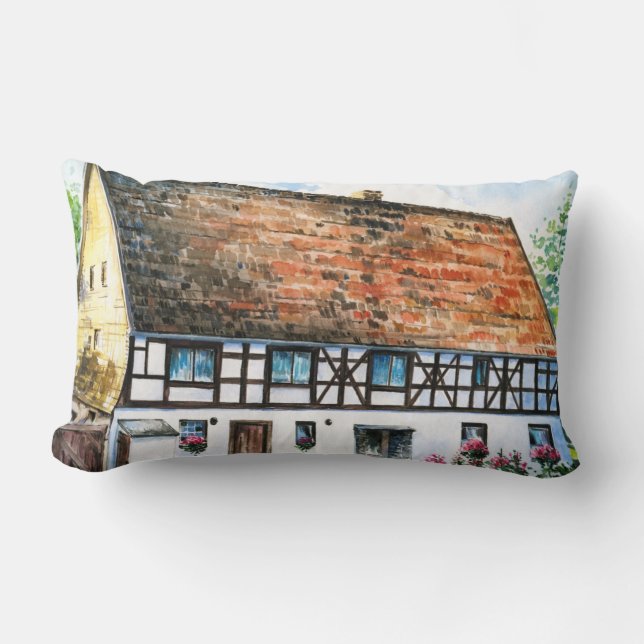 Cojín Lumbar Casa (Anverso)