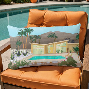 Cojín Lumbar Casa de la piscina Palm Springs Modern de Medid Ce