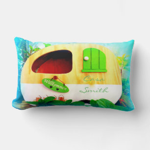 Cojín Lumbar casa pequeña caravana