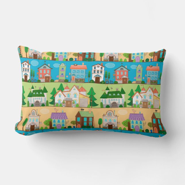 Cojín Lumbar Casas Cutas (Anverso)