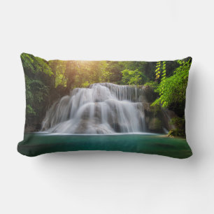 Cojín Lumbar Cascada de Erawan Kanjanaburi Tailandia