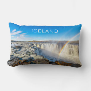 Cojín Lumbar Cascadas Selfossar y Kolufossar, Islandia