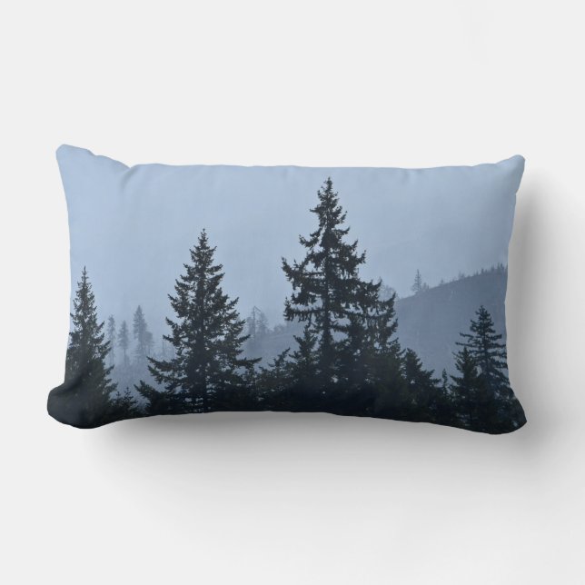 Cojín Lumbar Cascadia Azul (Anverso)