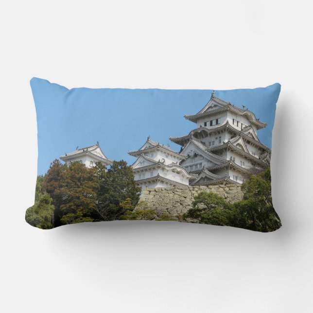 Cojín Lumbar Castillo de Himeji 姫 路 城, Hyogo, Japón (Anverso)