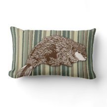 Castor en rayas del desierto