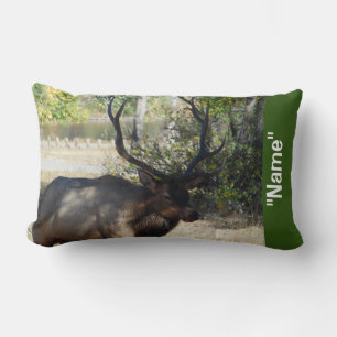 Cojín Lumbar Caza de alce Habitación Cama de cama Mancave Almoh