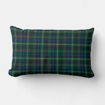 Caza de Stewart Tartán Green y Blue Plaid