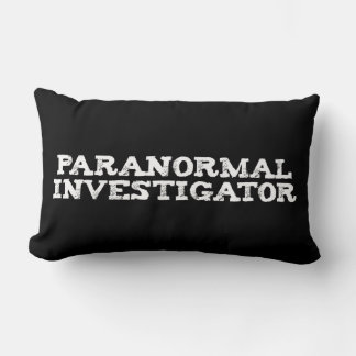 Cojín Lumbar Caza fantasma de investigador paranormal