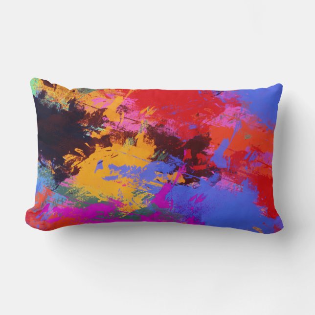 Cojín Lumbar Cebra pintada (Anverso)